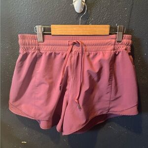 CRZ YOGA Women's Dusty Rose Athletic Shorts